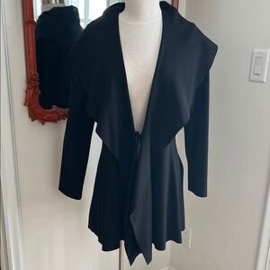 Luii Black Stretch Jacket Blazer size L